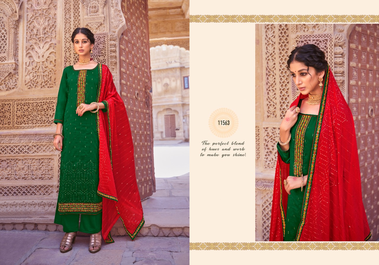 panch ratna sequence pasmina elegant salwar suit catalog