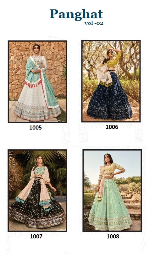 virasat panghat vol 2 fancy astonishing look lehngha choli catalog