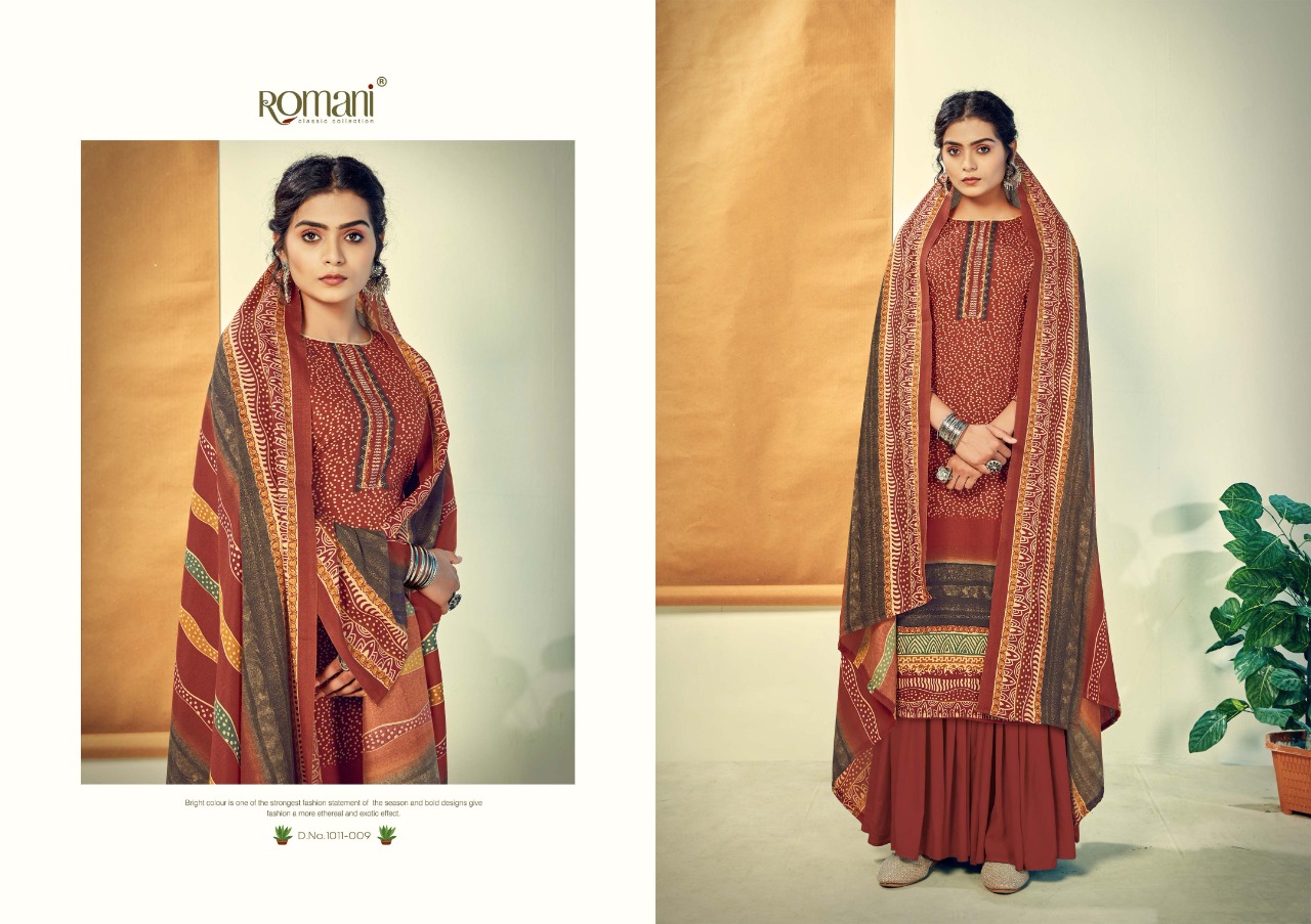 romani nykaa cotton exclusive print salwar suit catalog