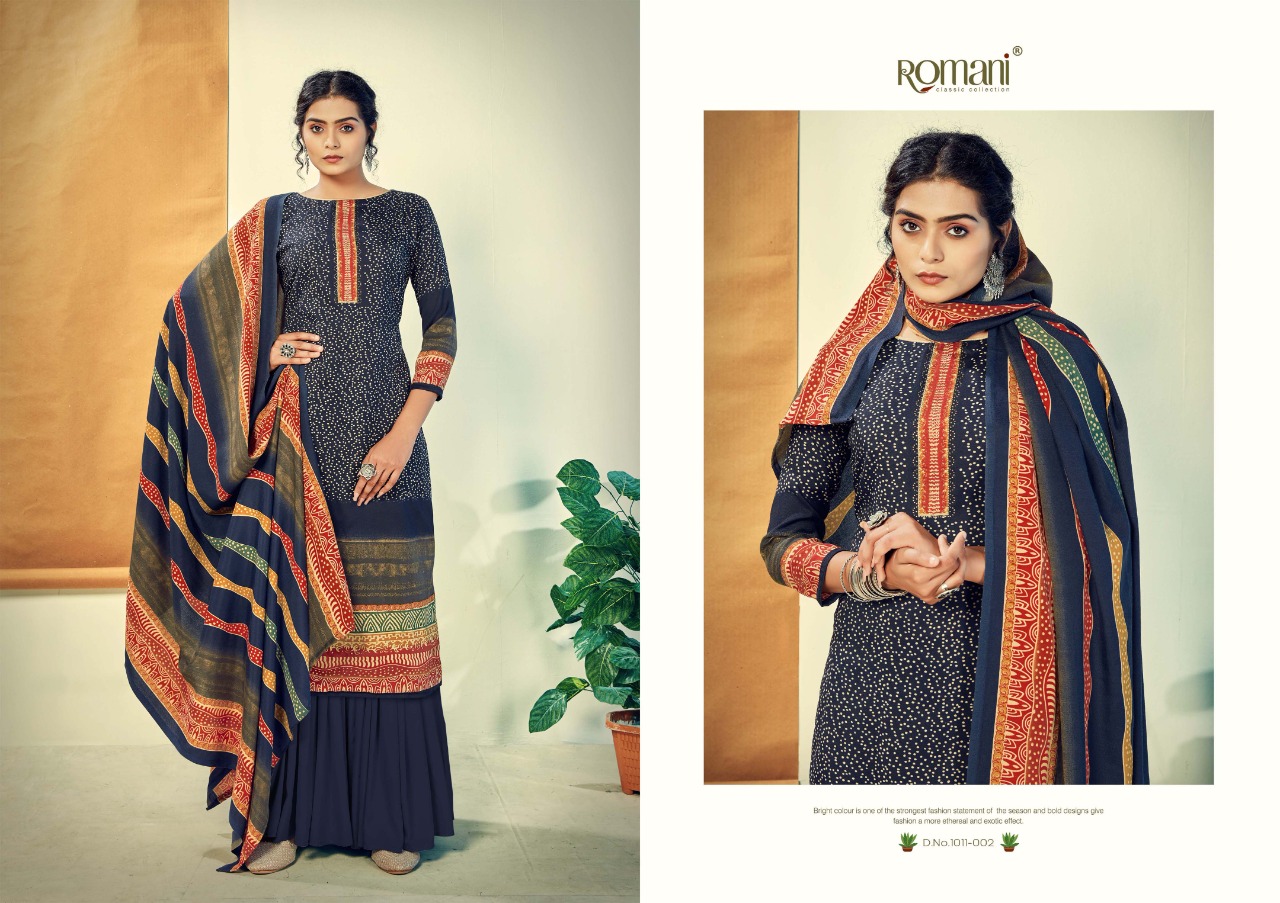 romani nykaa cotton exclusive print salwar suit catalog