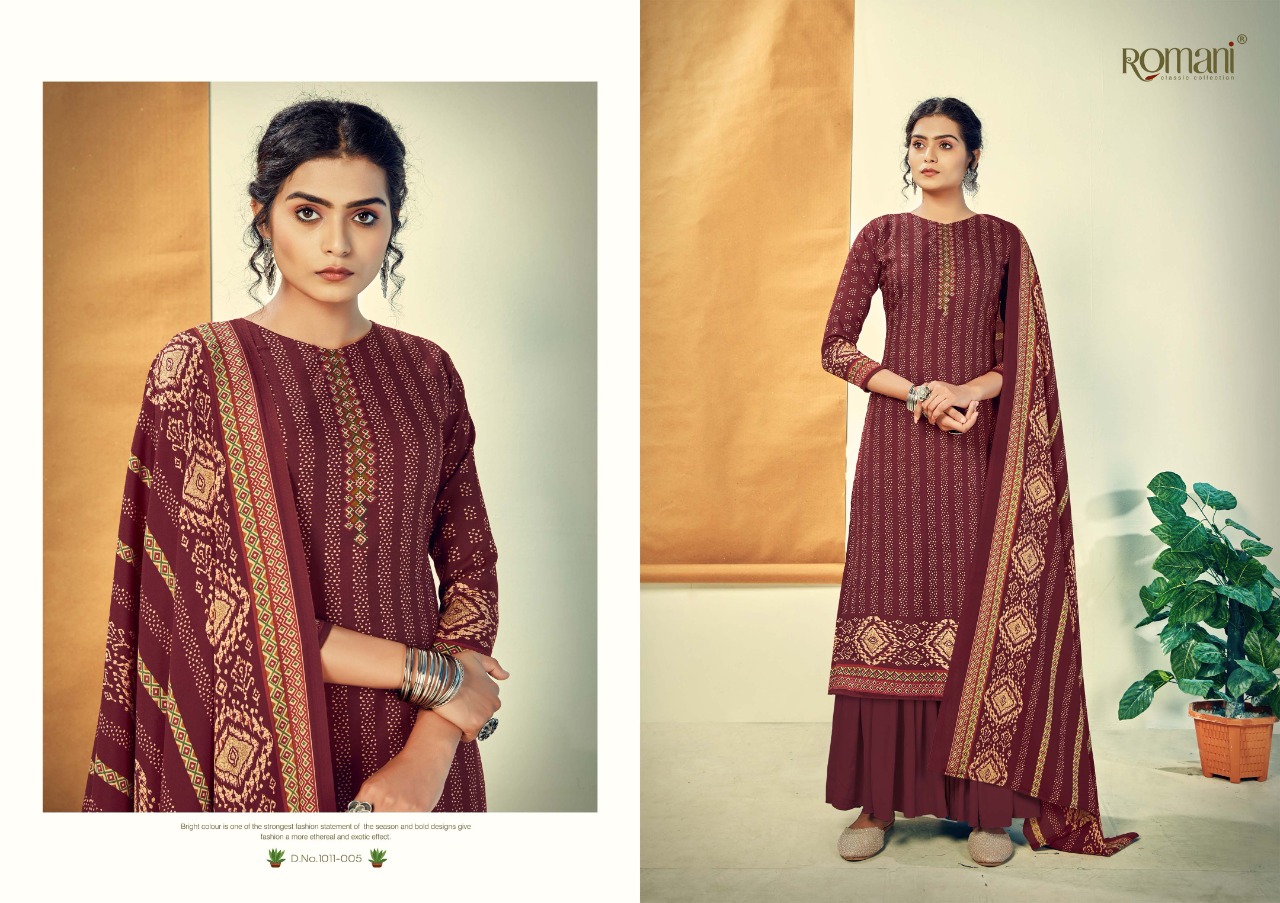 romani nykaa cotton exclusive print salwar suit catalog