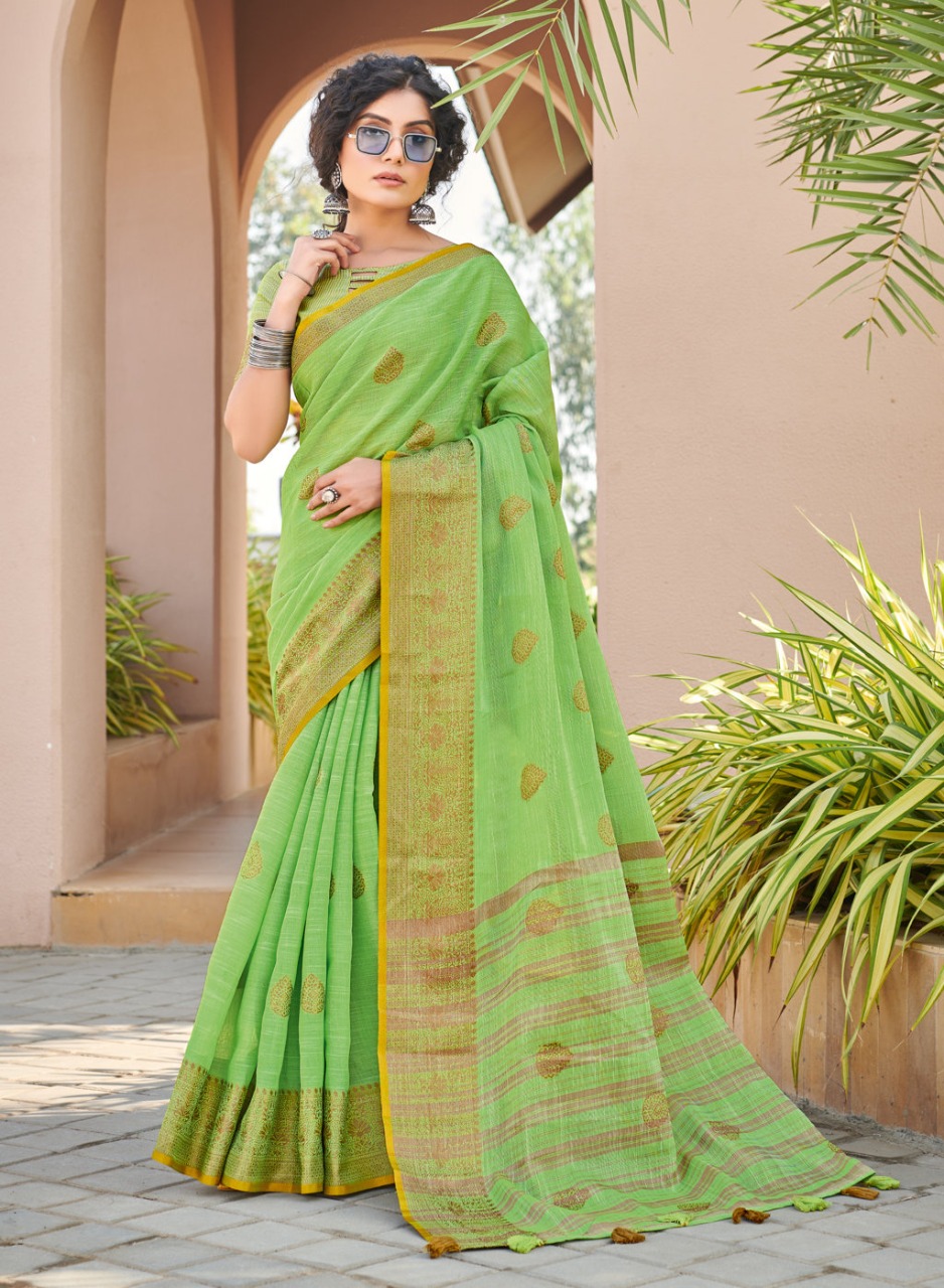 sangam print amrapali cotton elegant saree catalog