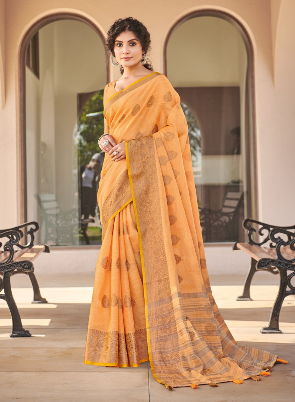 sangam print amrapali cotton elegant saree catalog