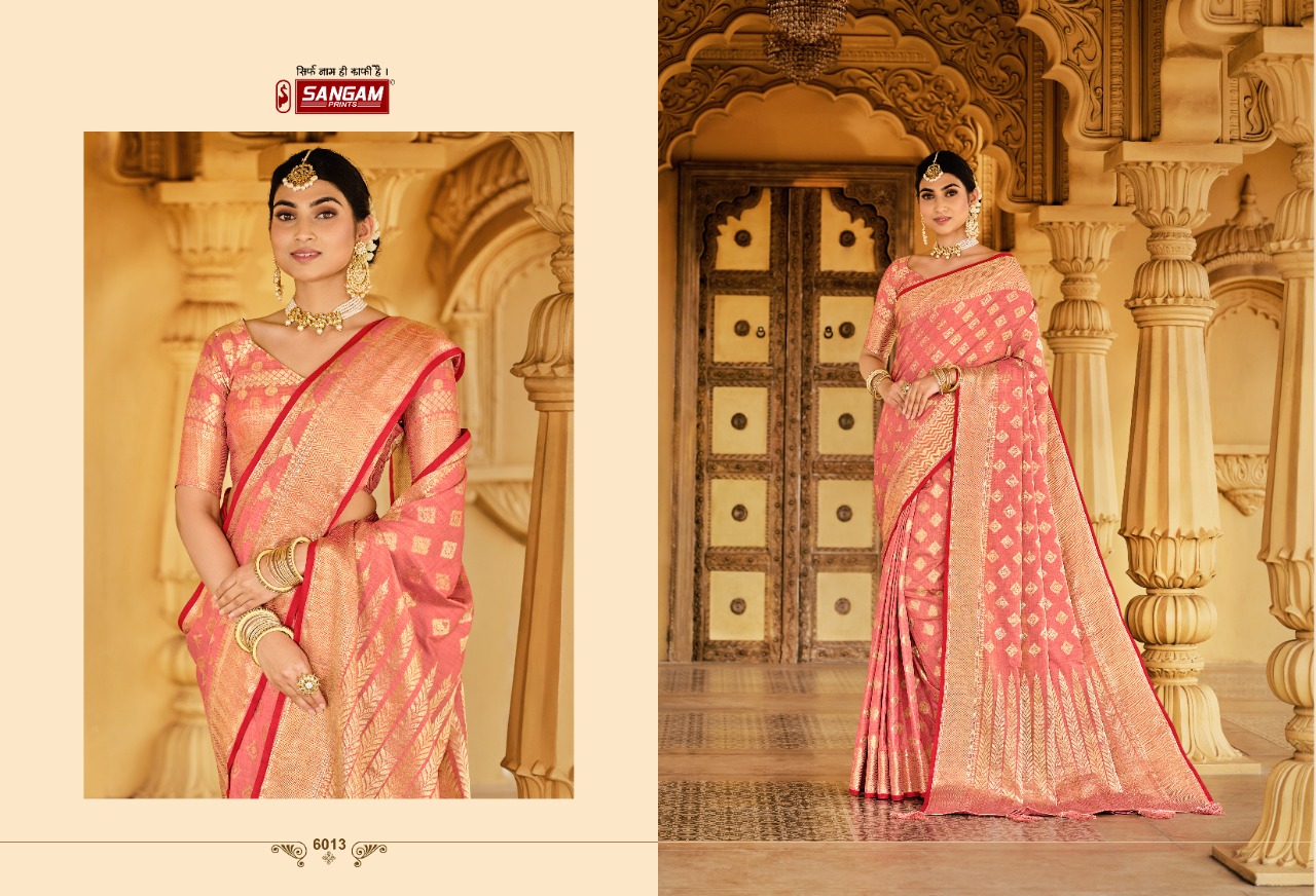 sangam print nykaa silk cotton astonishing print saree catalog