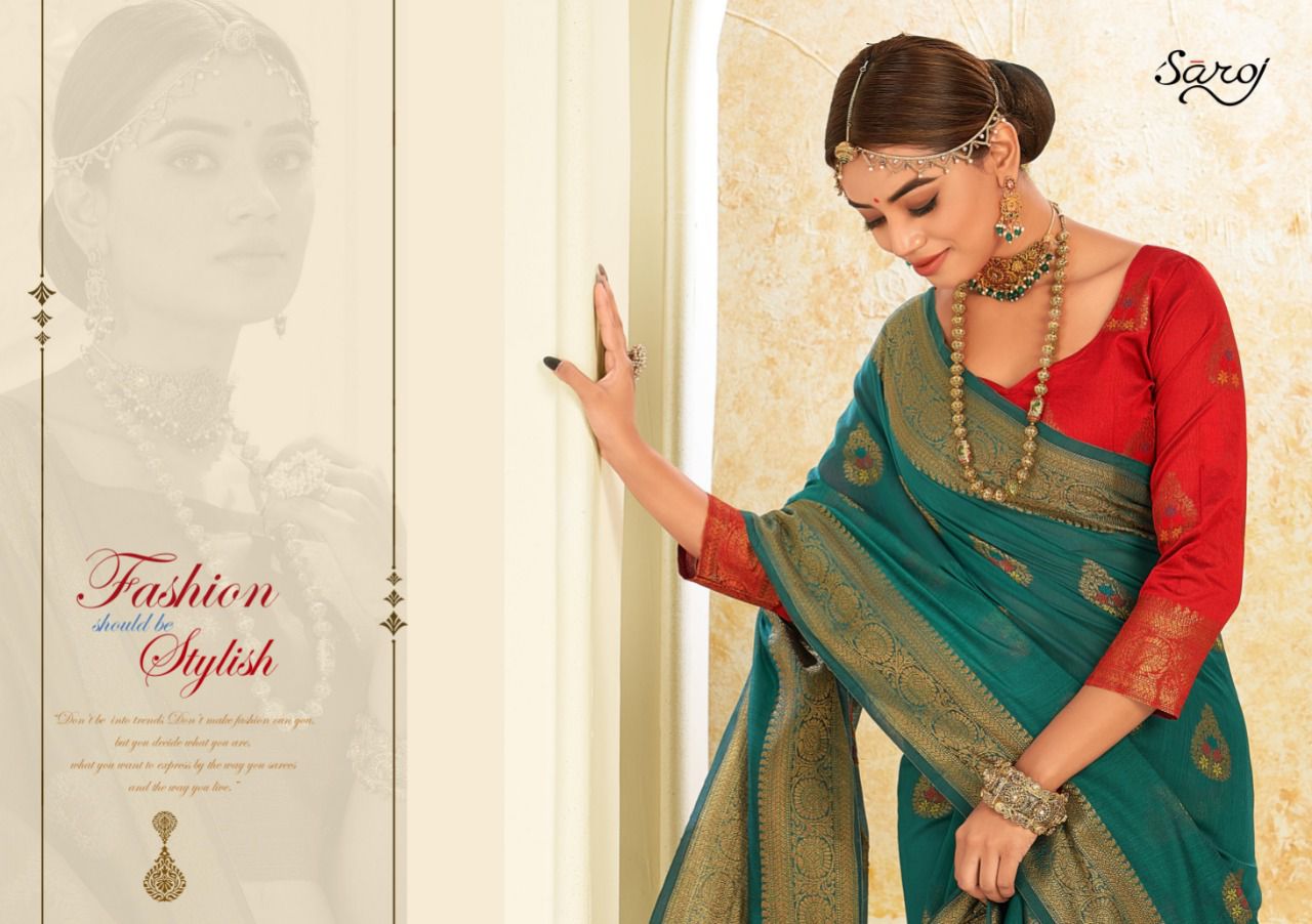 saroj saree deepika cotton astonishing saree catalog