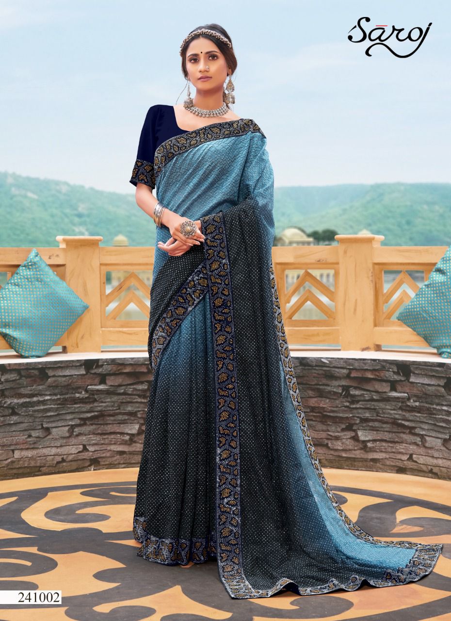 saroj saree sayraa rasal net gorgeous look saree catalog