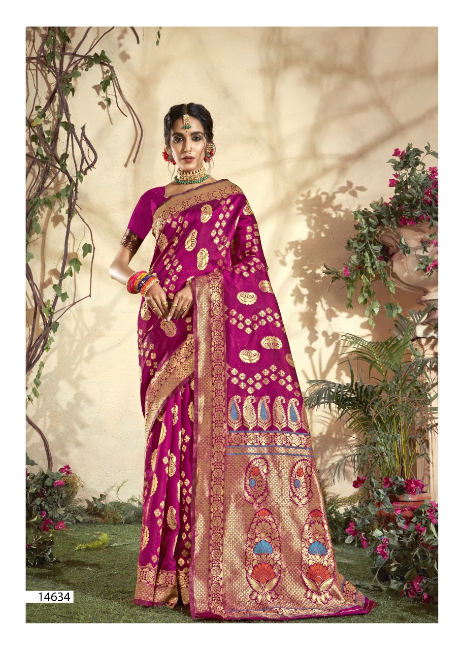 shakunt dhanvarsha art silk elegant look saree catalog