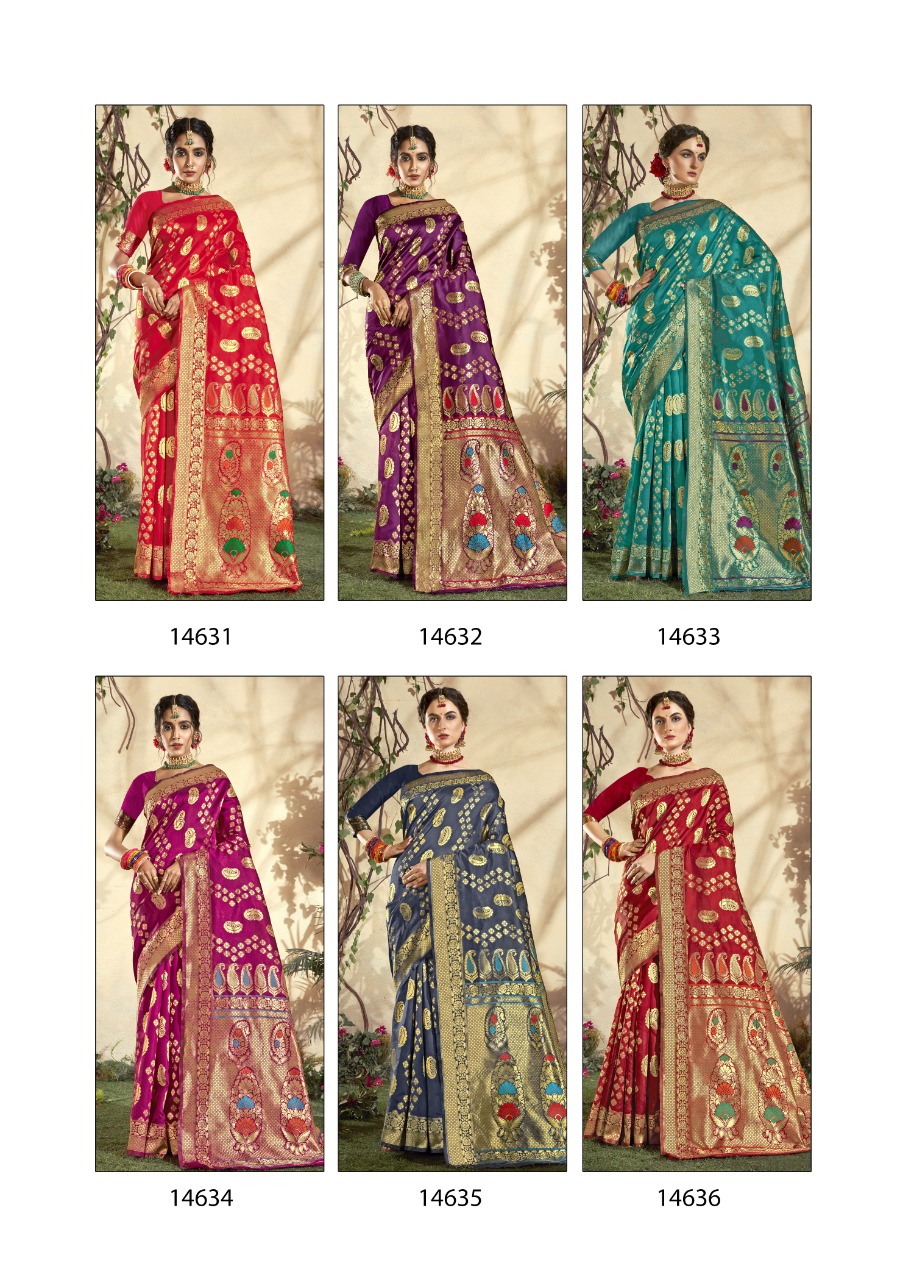 shakunt dhanvarsha art silk elegant look saree catalog