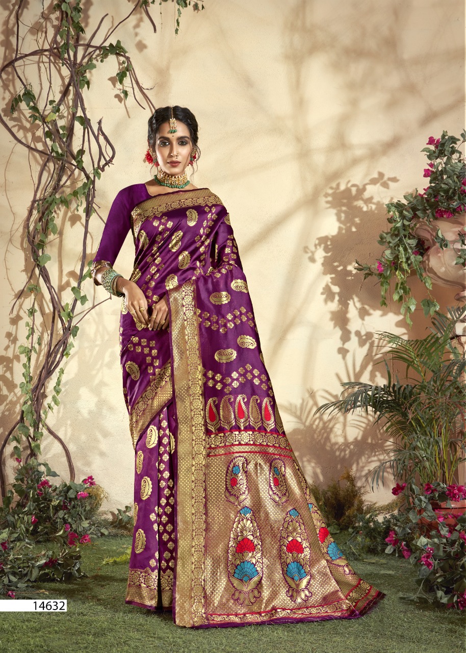 shakunt dhanvarsha art silk elegant look saree catalog