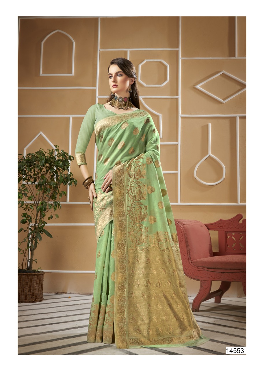 shakunt gold queen cotton regal look saree catalog