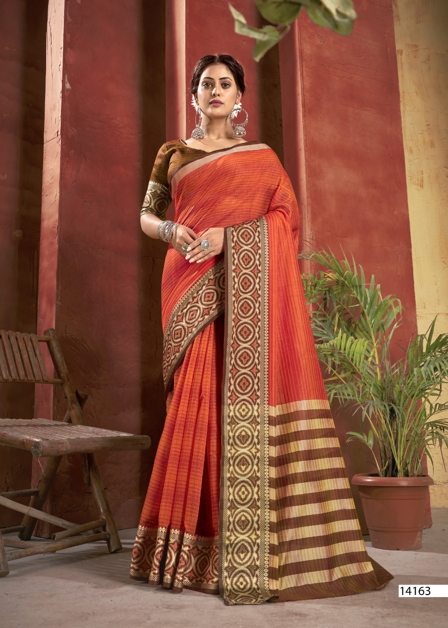 shakunt udaymati cotton regal look saree catalog