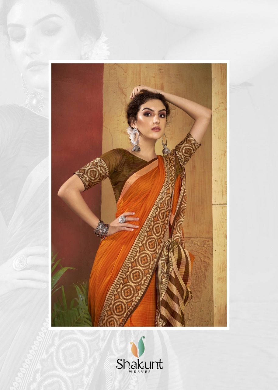 shakunt udaymati cotton regal look saree catalog