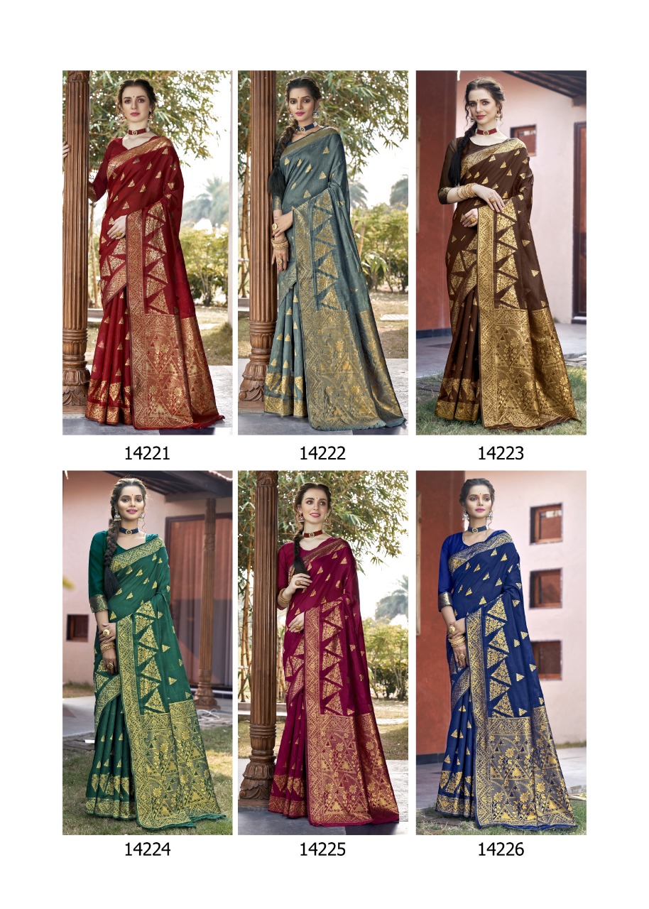 shakunt weaves mandakini cotton elegant saree catalog