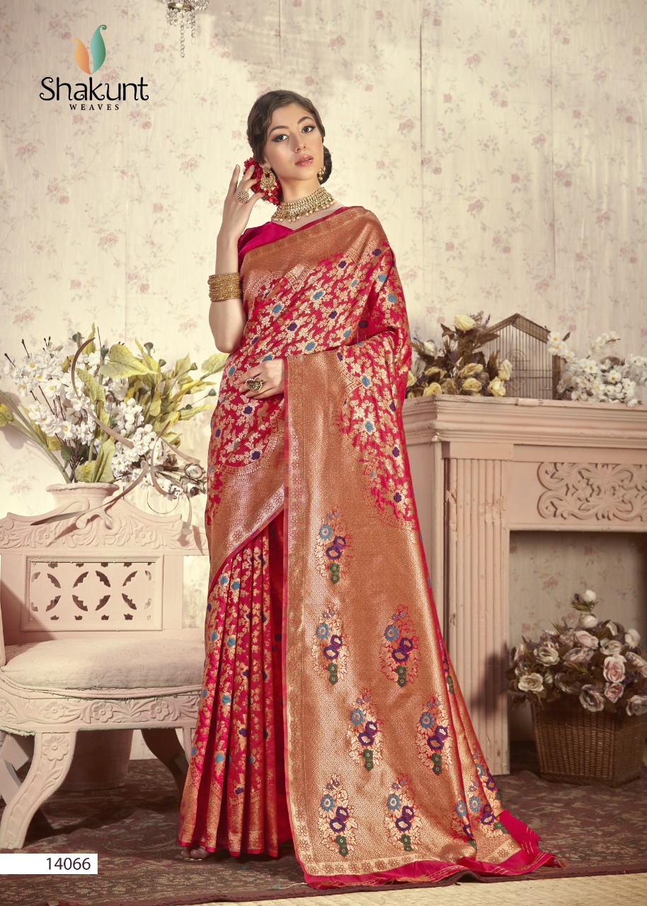 shakunt weaves rajkanya silk astonishing saree catalog