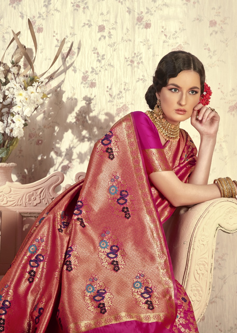 shakunt weaves rajkanya silk astonishing saree catalog