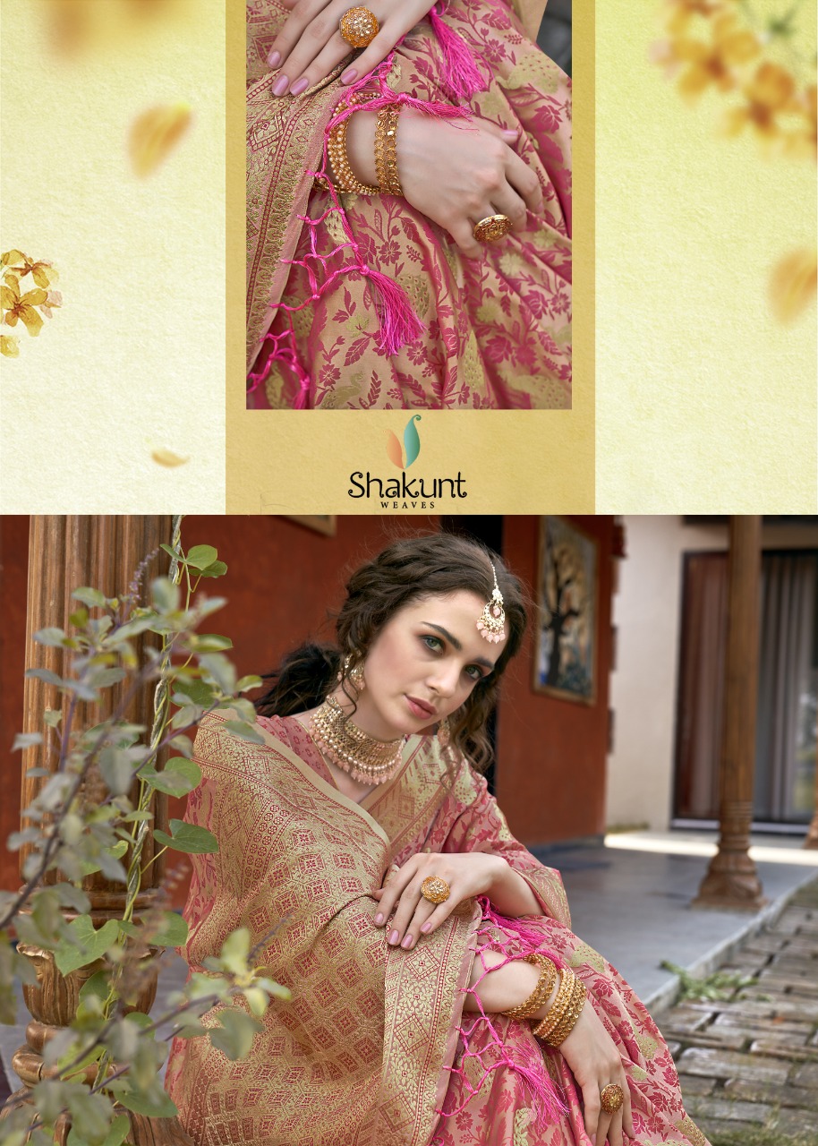 shakunt weaves sks fancy 1038 silk attractive look saree catalog