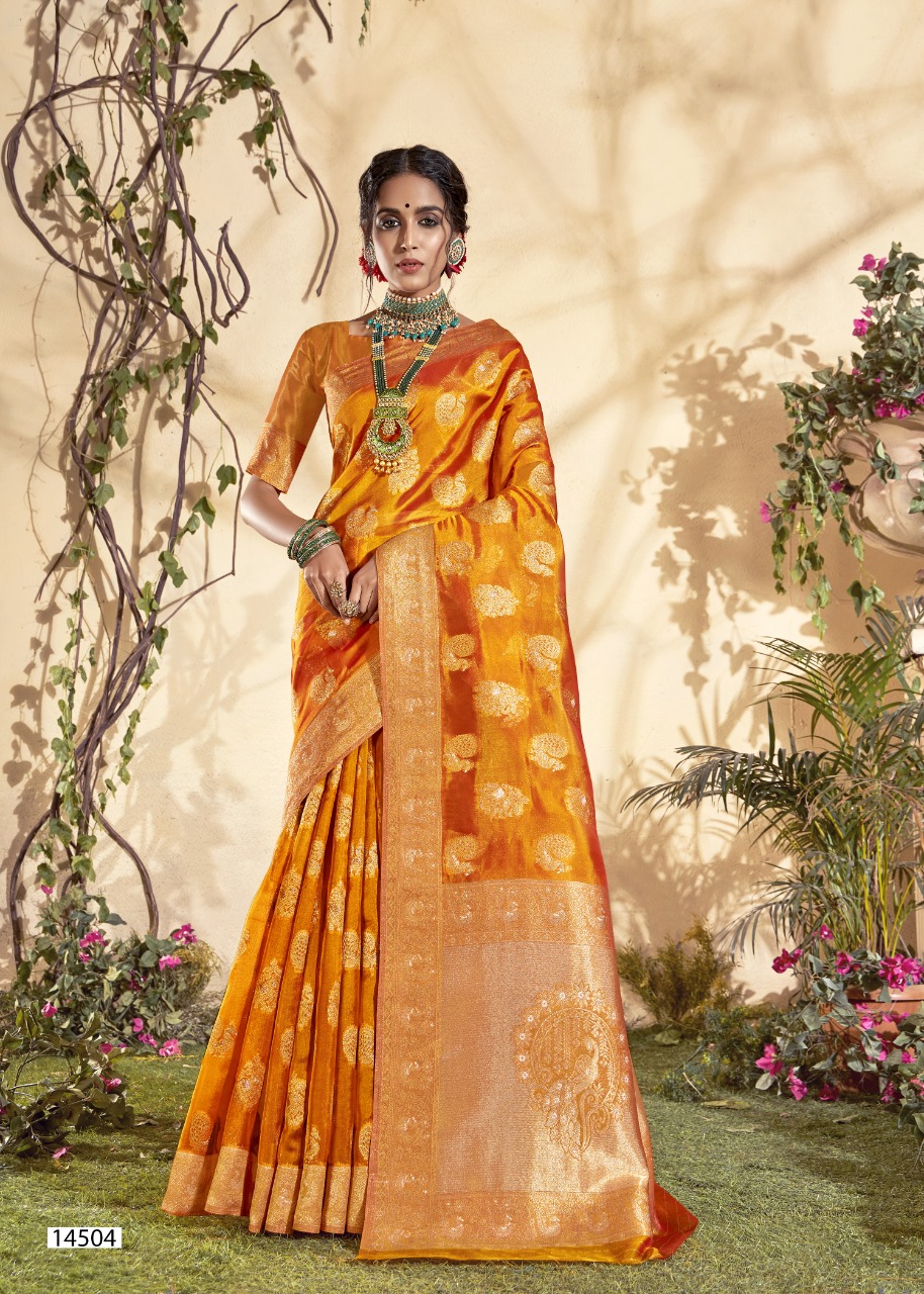 shakunt weaves SKS ORG 542 organza gorgeous saree catalog