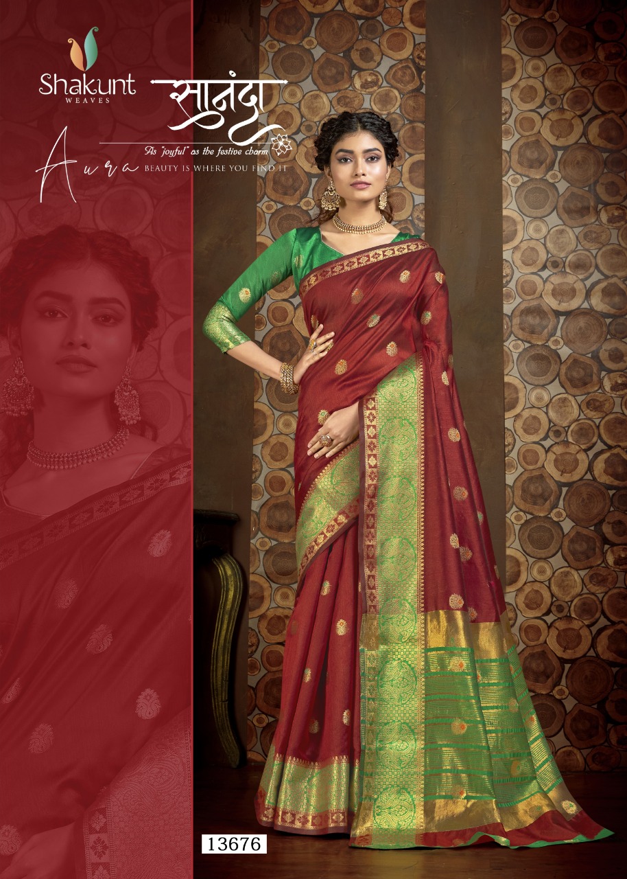 shakunt weaves yanshika cotton catchy look saree catalog