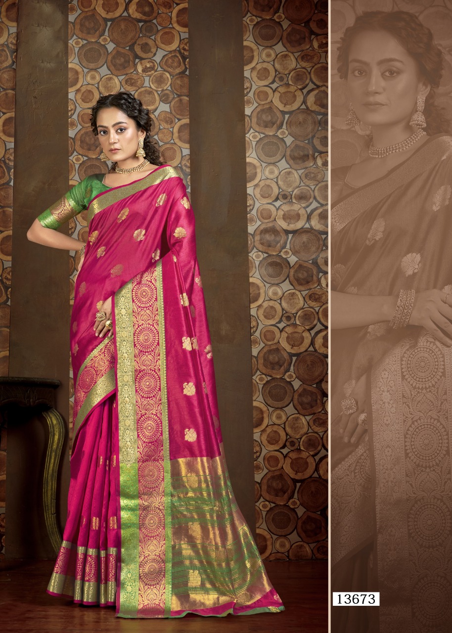 shakunt weaves yanshika cotton catchy look saree catalog