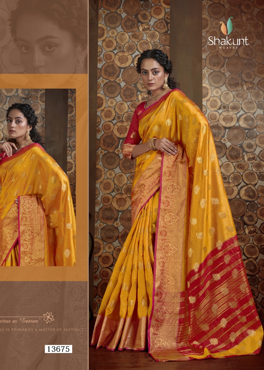 shakunt weaves yanshika cotton catchy look saree catalog