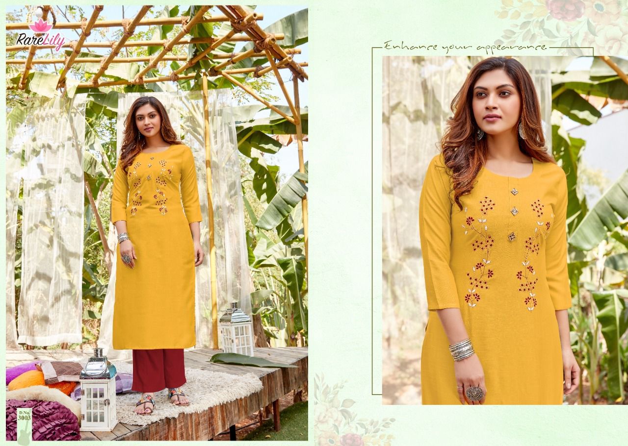 The womens thread  ovi rayon slub astonishing kurti catalog