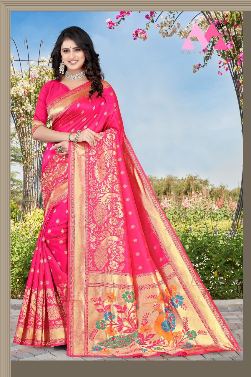 vivera international Netra2 Sarees Banarasi Silk festive look saree catalog