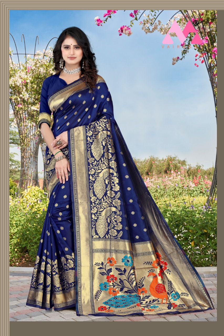 vivera international Netra2 Sarees Banarasi Silk festive look saree catalog