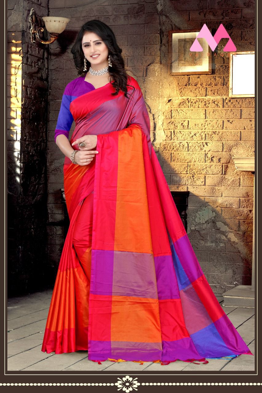 vivera international Nitali Sarees silk regal look saree catalog