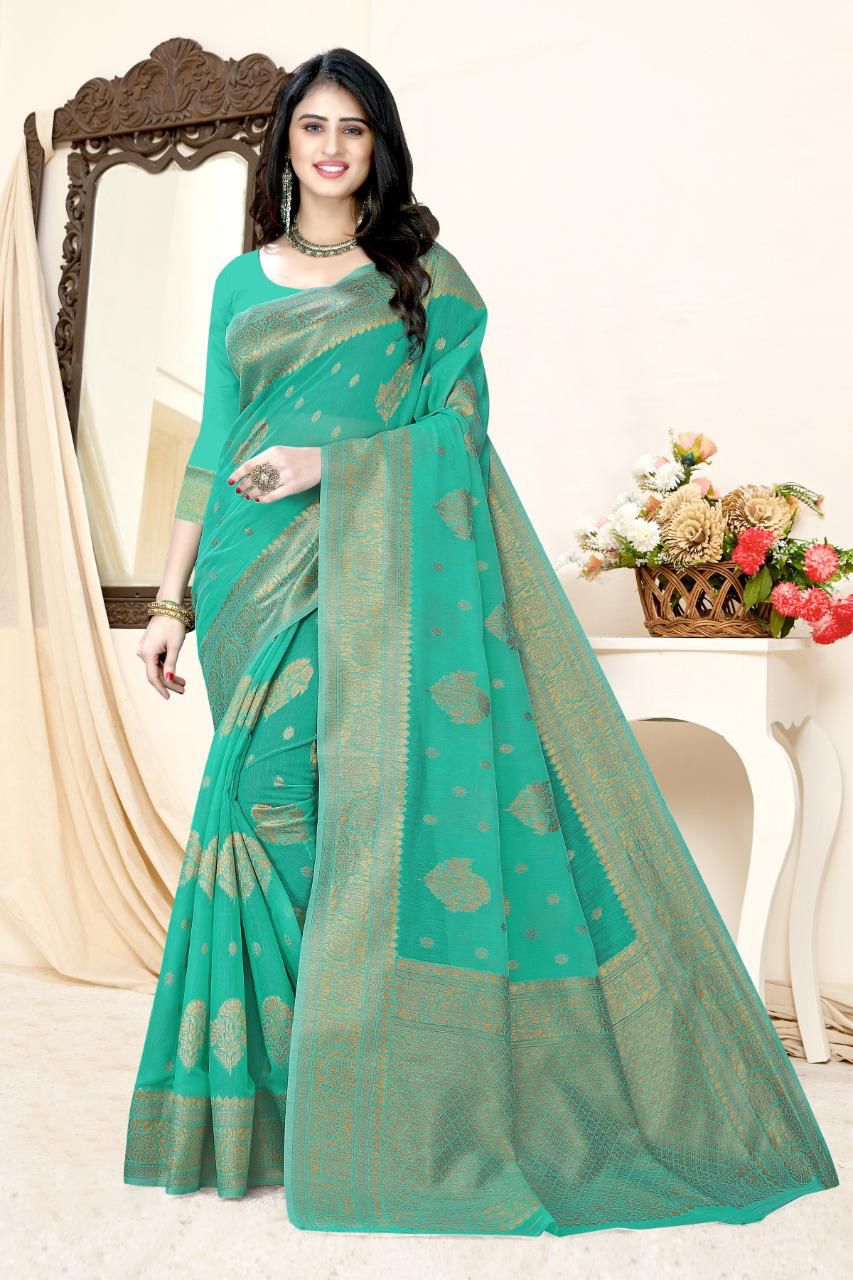 vivera international princess 3 cotton  astonishing saree catalog