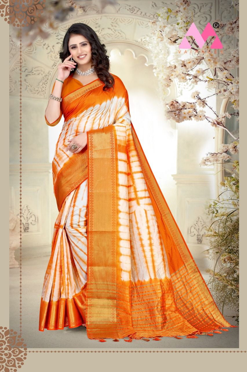 vivera international Sravya Sarees silk attrective colours saree catalog