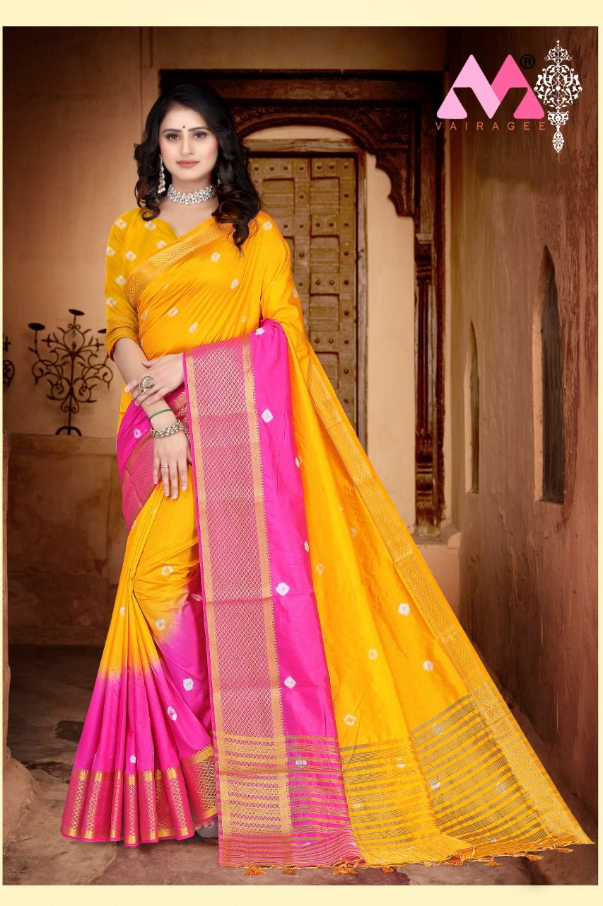 vivera international Sravya2 Sarees Vallabhi Silk elegant saree catalog