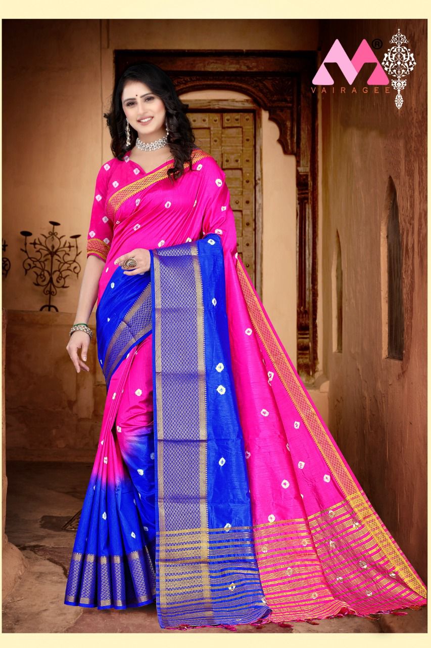 vivera international Sravya2 Sarees Vallabhi Silk elegant saree catalog