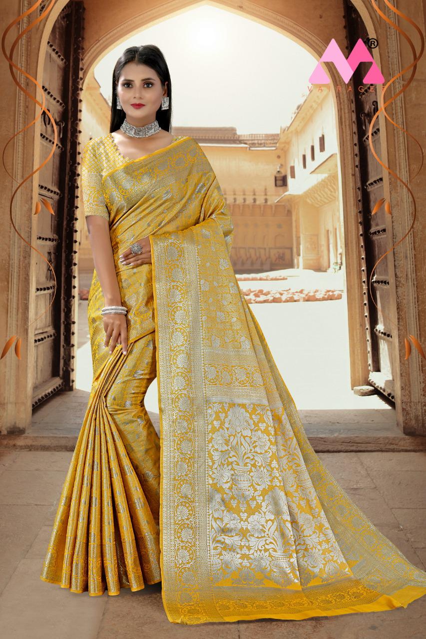 vivera international vrusti silk decent look saree catalog