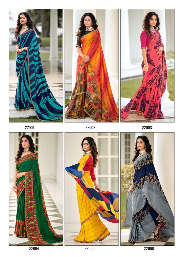 lt saree kashvi creation ansh vol 3 beautifull print saree catalog