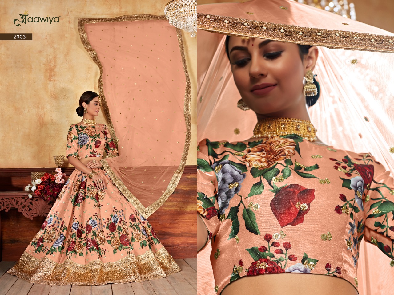 aawiya official lishvaa vol 1  silk  innovative style lehngha catalog