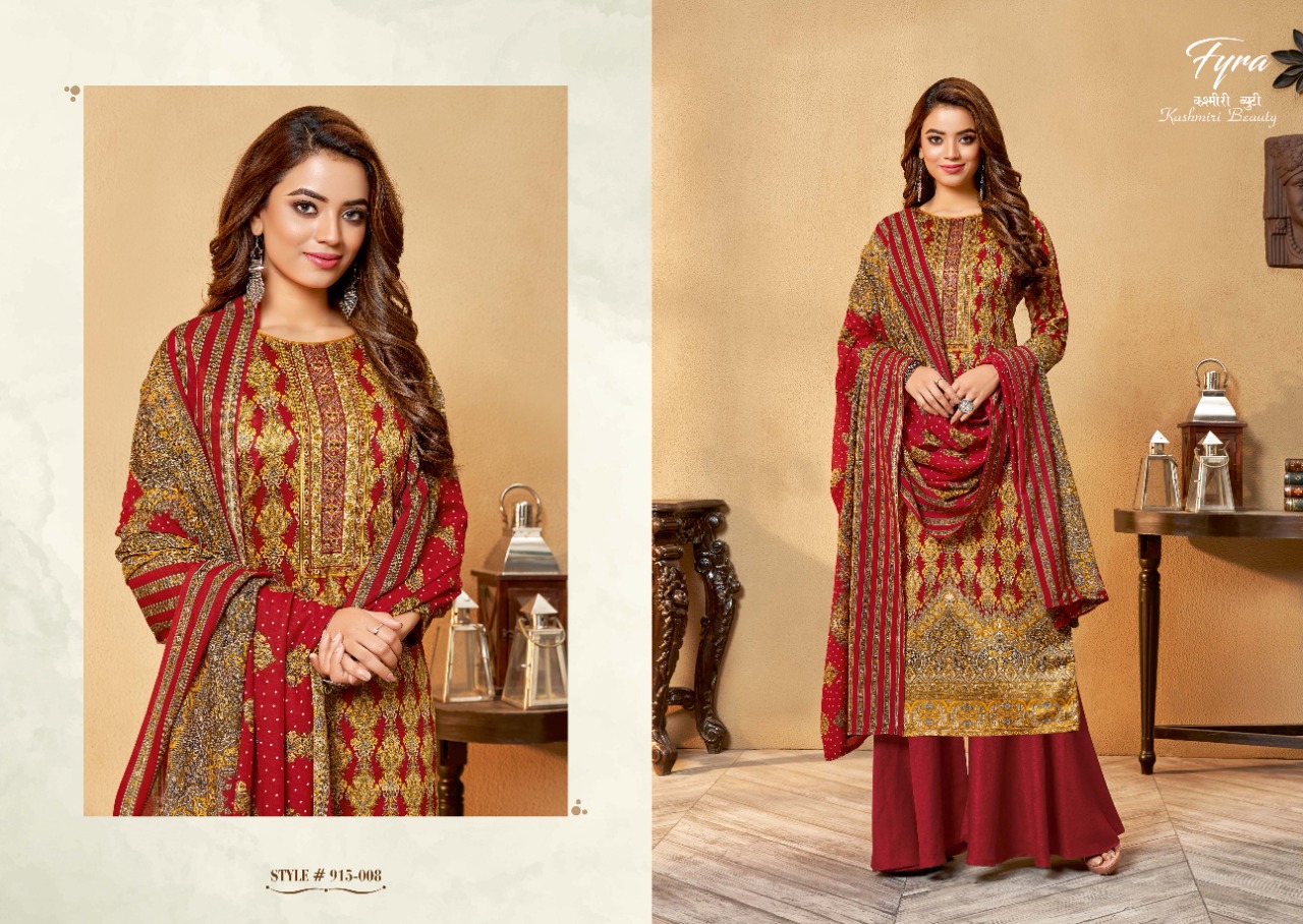 alok suit kashmiri beauty zam elegant salwar suit catalog