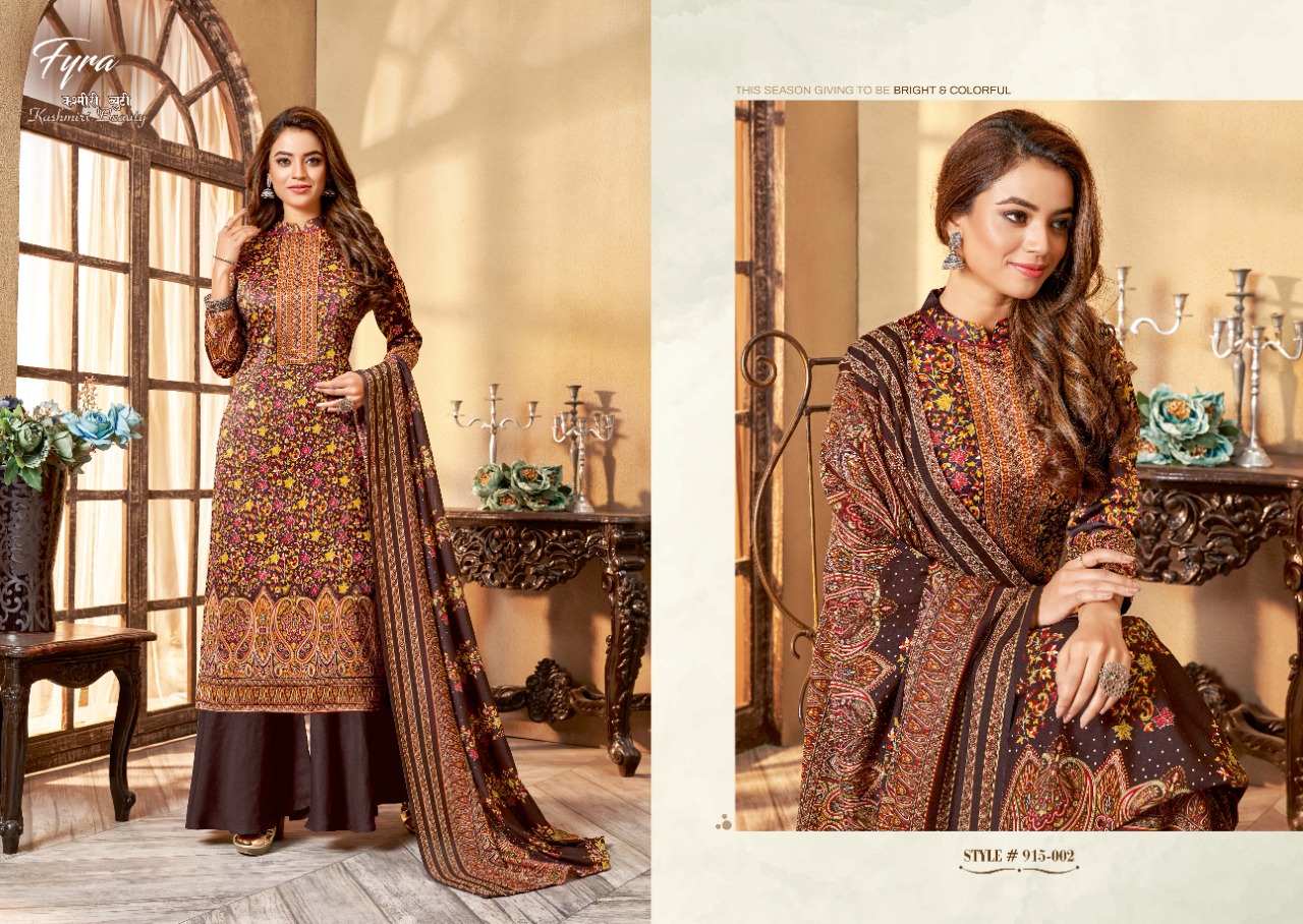 alok suit kashmiri beauty zam elegant salwar suit catalog