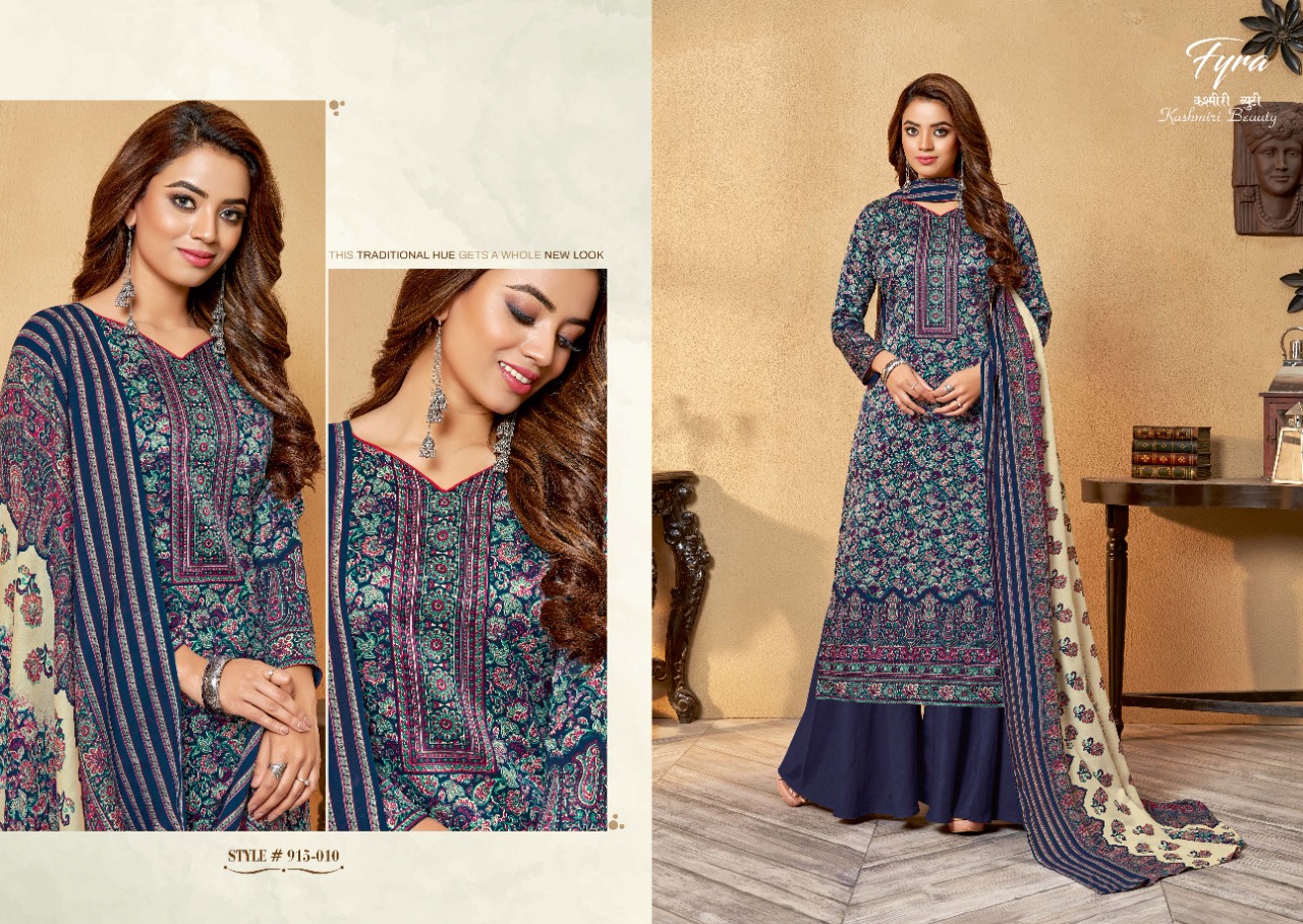 alok suit kashmiri beauty zam elegant salwar suit catalog