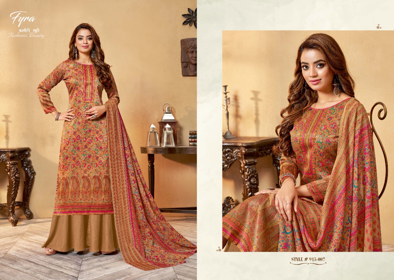 alok suit kashmiri beauty zam elegant salwar suit catalog