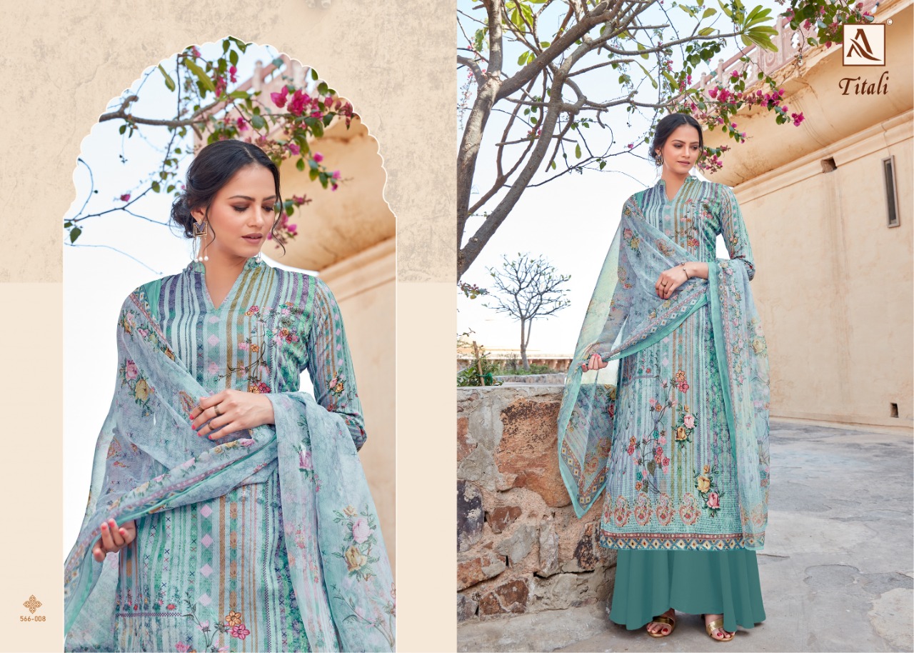 alok suit titali satin elegant salwar suit catalog