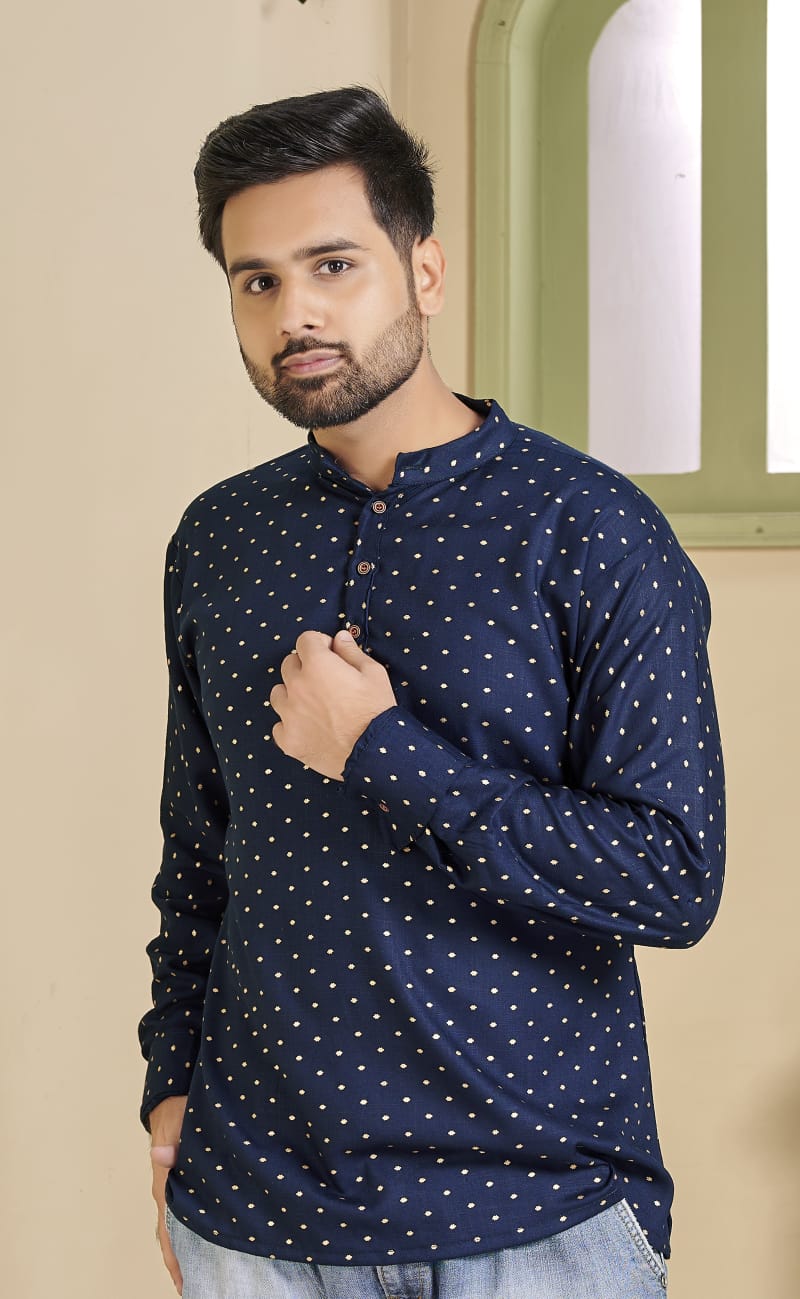 Banwery Fashion cherry rayon innovative look combo of Short Kurta with and Short Top catalog