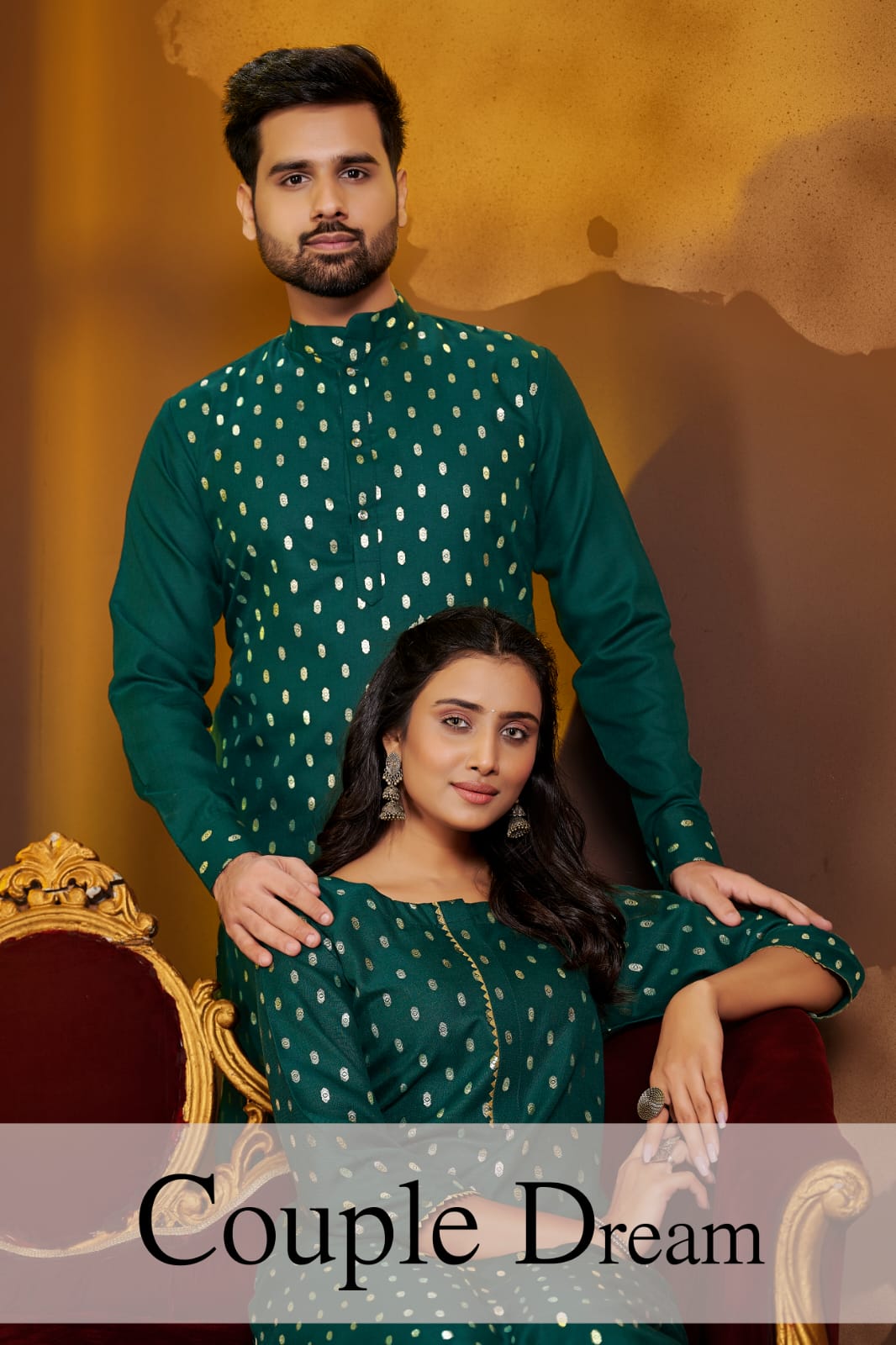 Banwery Fashion couple dream attrective look Kurta with Payjama and Kurti with Pants catalog