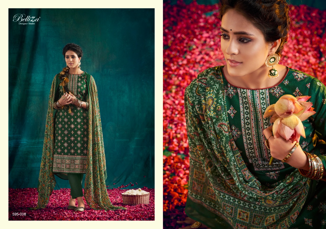 belliza designer studio neeza cotton exclusive print salwar suit catalog