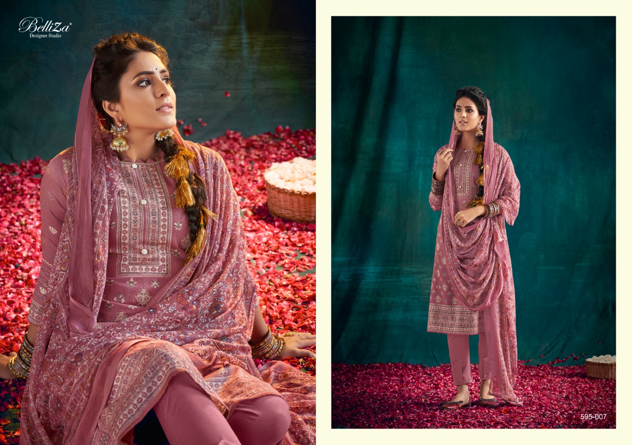 belliza designer studio neeza cotton exclusive print salwar suit catalog