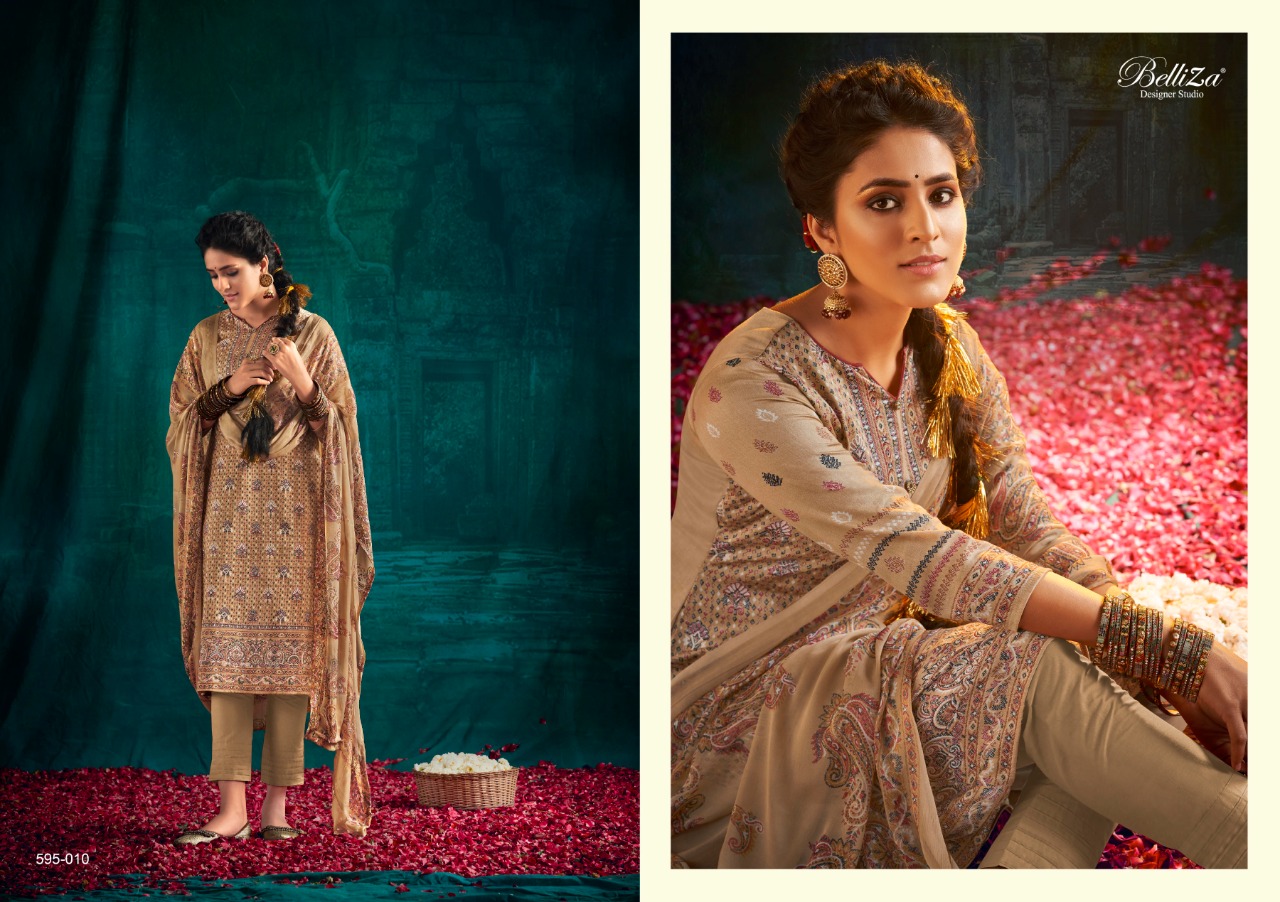 belliza designer studio neeza cotton exclusive print salwar suit catalog