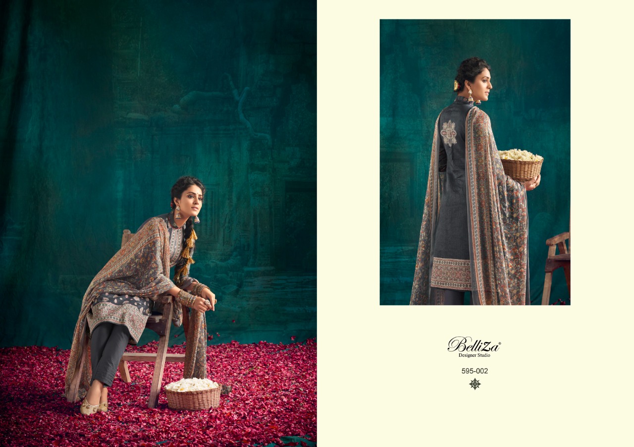 belliza designer studio neeza cotton exclusive print salwar suit catalog