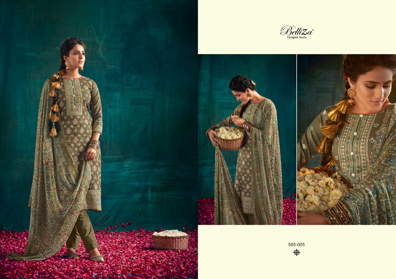 belliza designer studio neeza cotton exclusive print salwar suit catalog