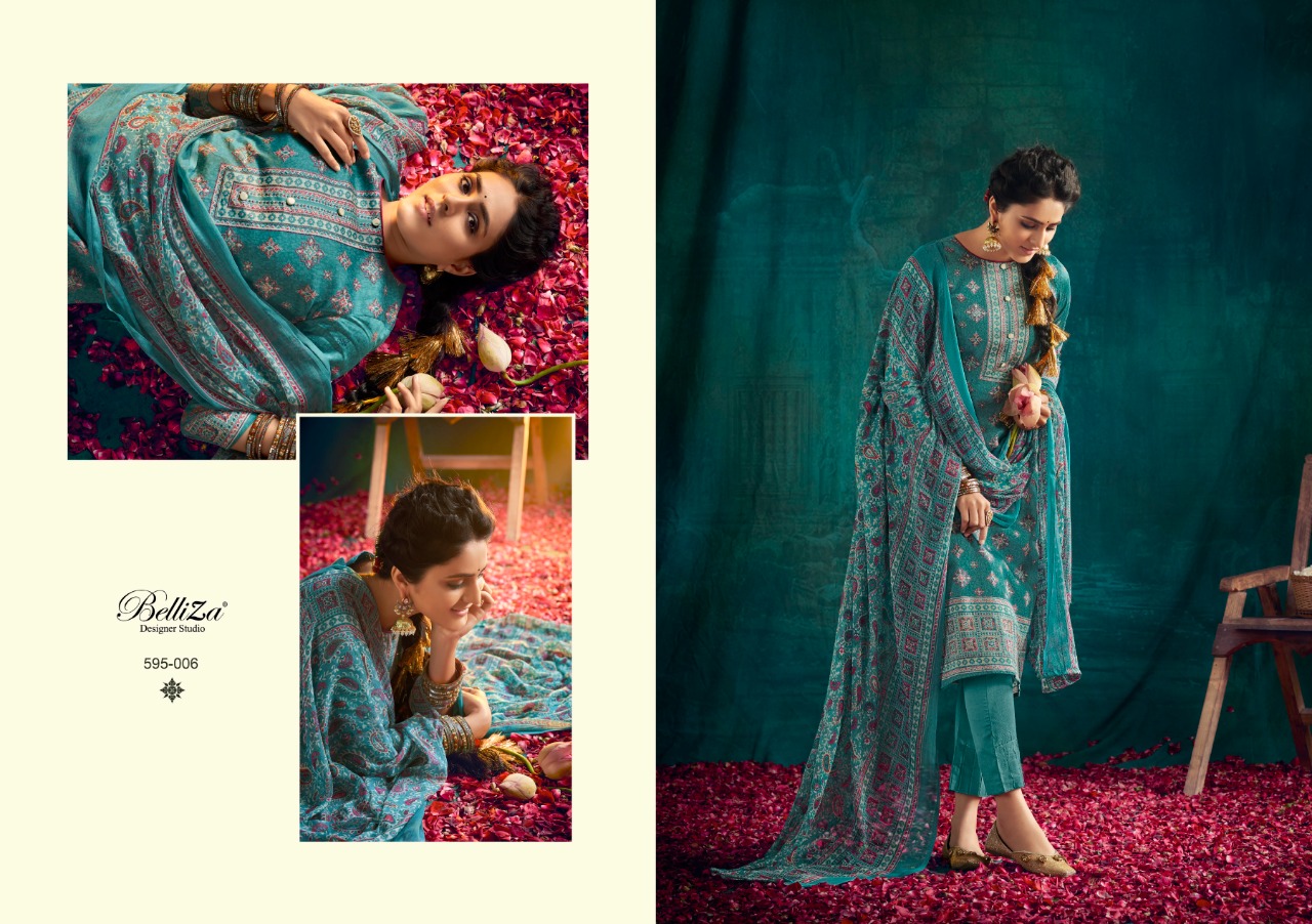 belliza designer studio neeza cotton exclusive print salwar suit catalog