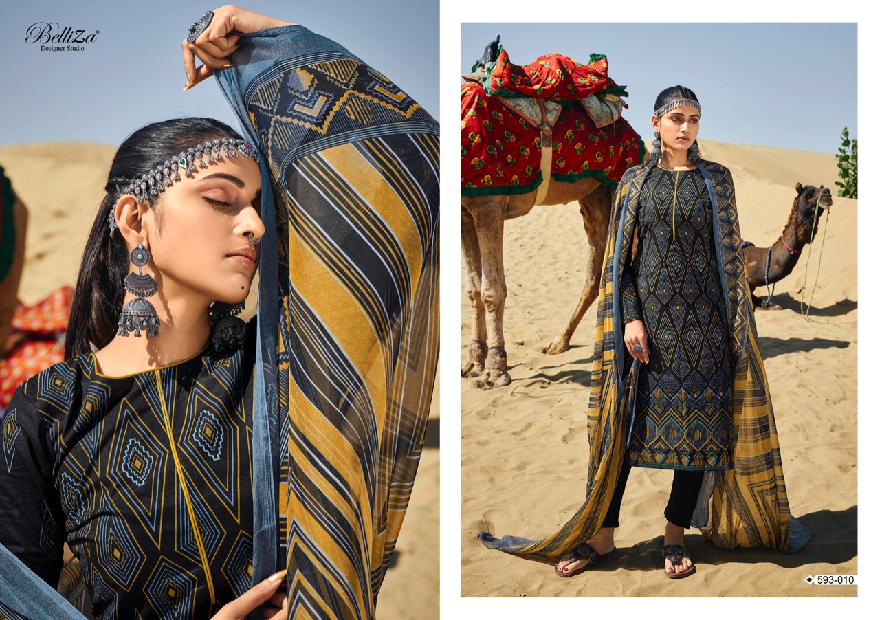 belliza designer studio vedik cotton exclusive print salwar suit catalog