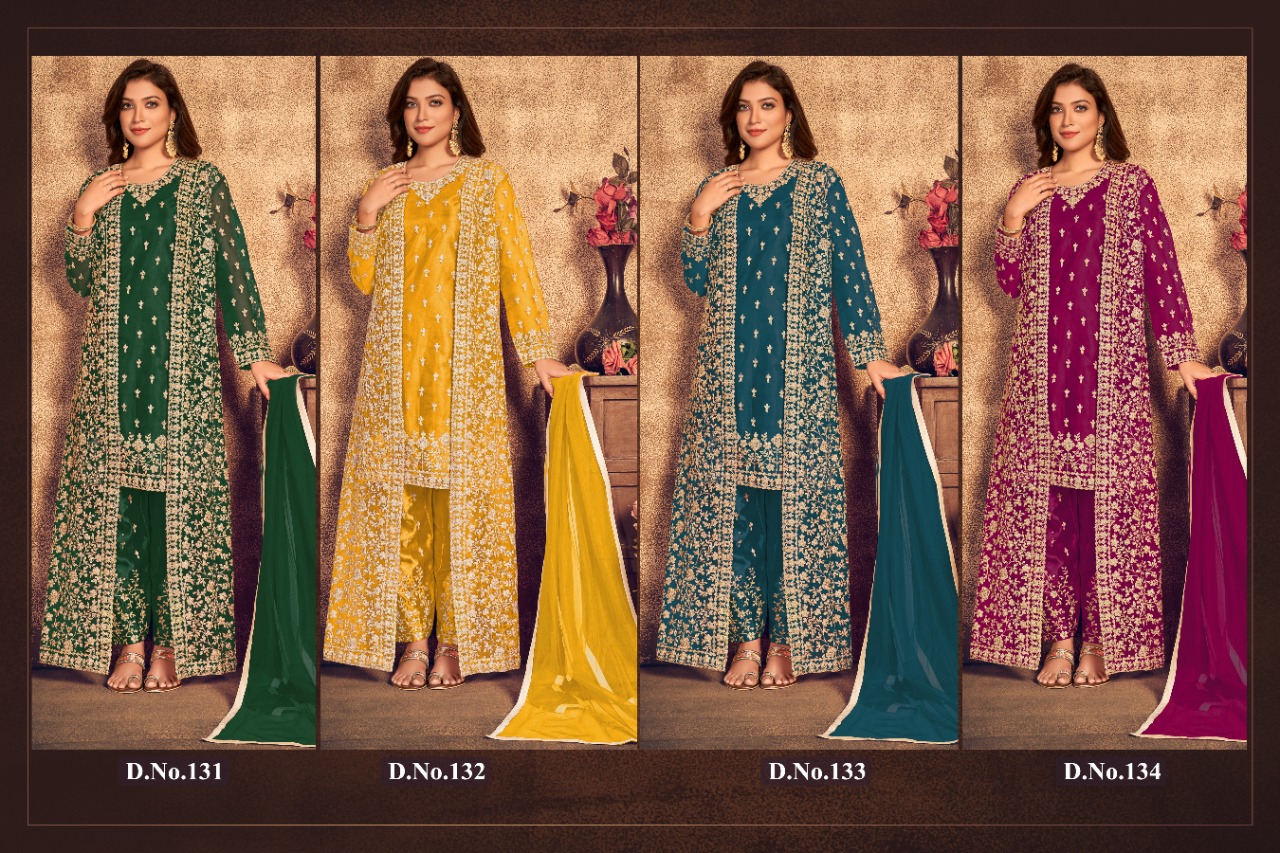 dani New Arrival Vaani Vol 13 heavy net innovative look salwar suit catalog